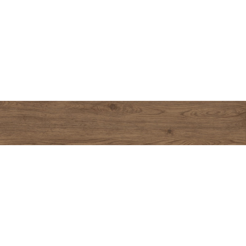 Mexen Savana Échantillon marron de grès émaillé rectifié. G1, carreau imitation bois pour mur et sol, carving - TL614-01-S