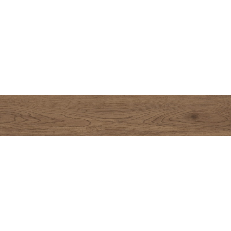 Mexen Savana Échantillon marron de grès émaillé rectifié. G1, carreau imitation bois pour mur et sol, carving - TL614-01-S