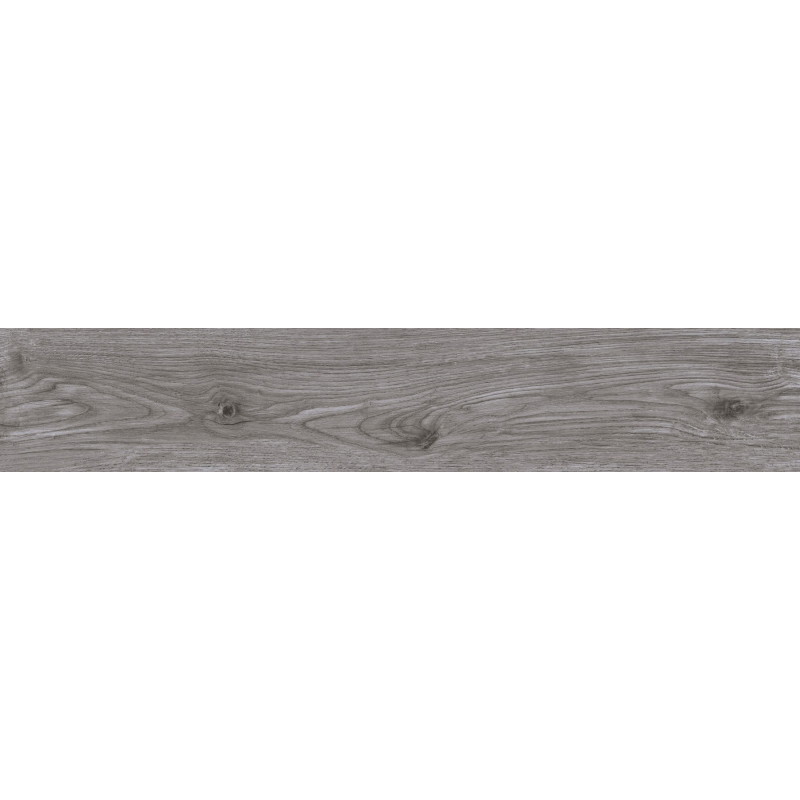 Mexen Savana Échantillon gris de grès émaillé rectifié. G1, carreau imitation bois pour sol et mur, carving - TL614-02-S