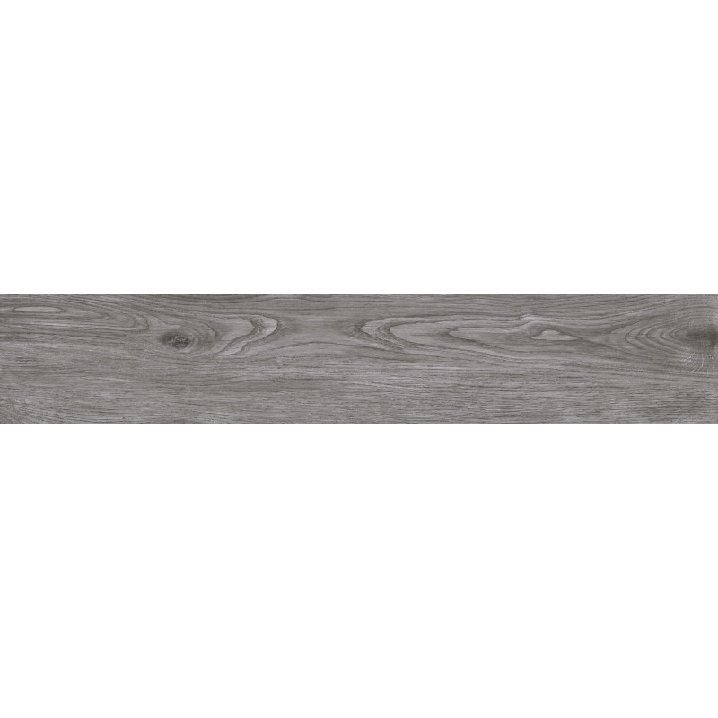Mexen Savana Échantillon gris de grès émaillé rectifié. G1, carreau imitation bois pour sol et mur, carving - TL614-02-S