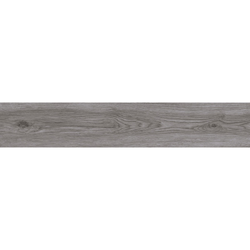 Mexen Savana Échantillon gris de grès émaillé rectifié. G1, carreau imitation bois pour sol et mur, carving - TL614-02-S