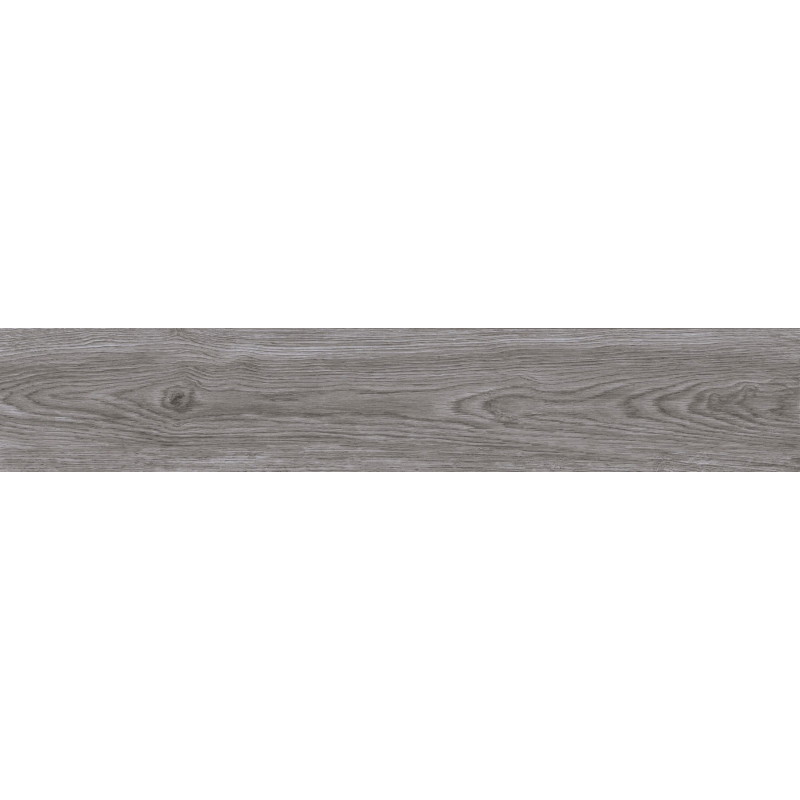 Mexen Savana Échantillon gris de grès émaillé rectifié. G1, carreau imitation bois pour sol et mur, carving - TL614-02-S