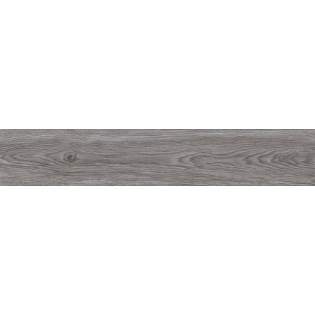 Mexen Savana Échantillon gris de grès émaillé rectifié. G1, carreau imitation bois pour sol et mur, carving - TL614-02-S
