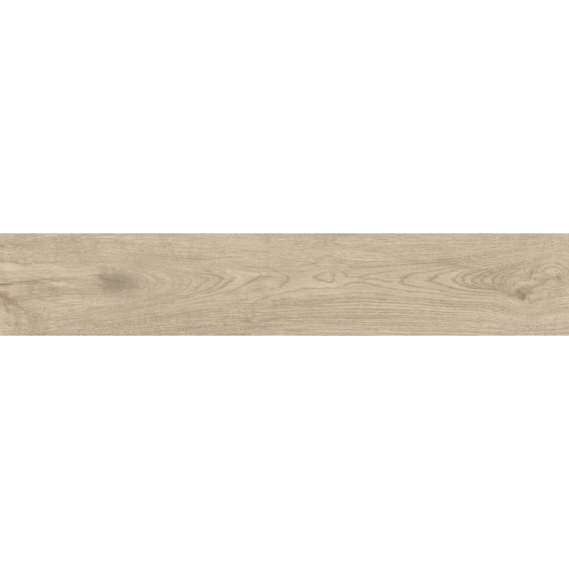 Mexen Savana Échantillon de grès sablé émaillé rectifié G1, carreau effet bois pour sol et mur 120 x 20 cm, carvée