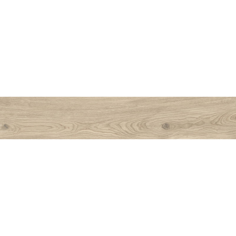 Mexen Savana Échantillon de grès sablé émaillé rectifié G1, carreau effet bois pour sol et mur 120 x 20 cm, carvée
