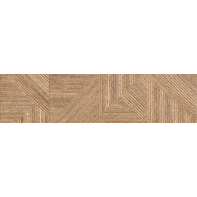 Mexen Ideal  Échantillon naturel de grès émaillé rectifié G1, carreau mural effet bois, mat - TL701-53-S
