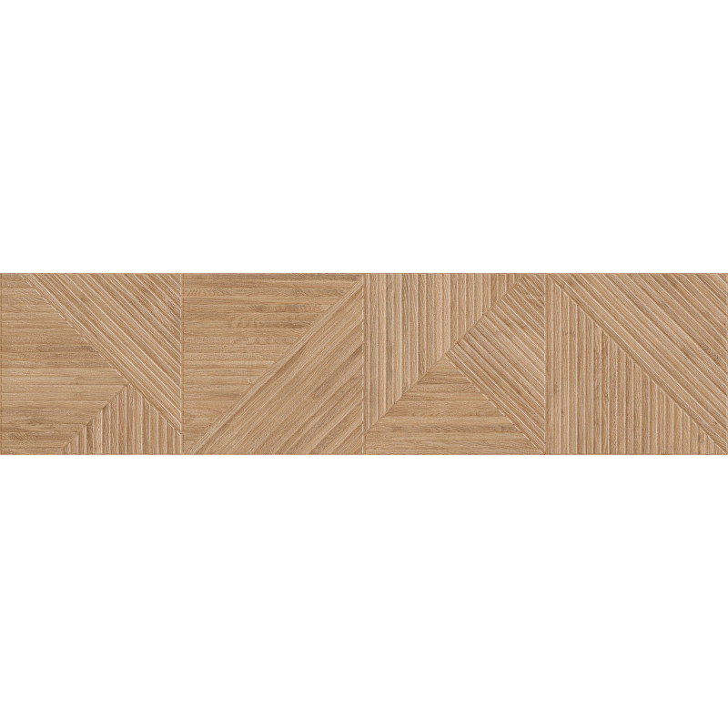 Mexen Ideal  Échantillon naturel de grès émaillé rectifié G1, carreau mural effet bois, mat - TL701-53-S