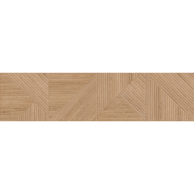 Mexen Ideal  Échantillon naturel de grès émaillé rectifié G1, carreau mural effet bois, mat - TL701-53-S