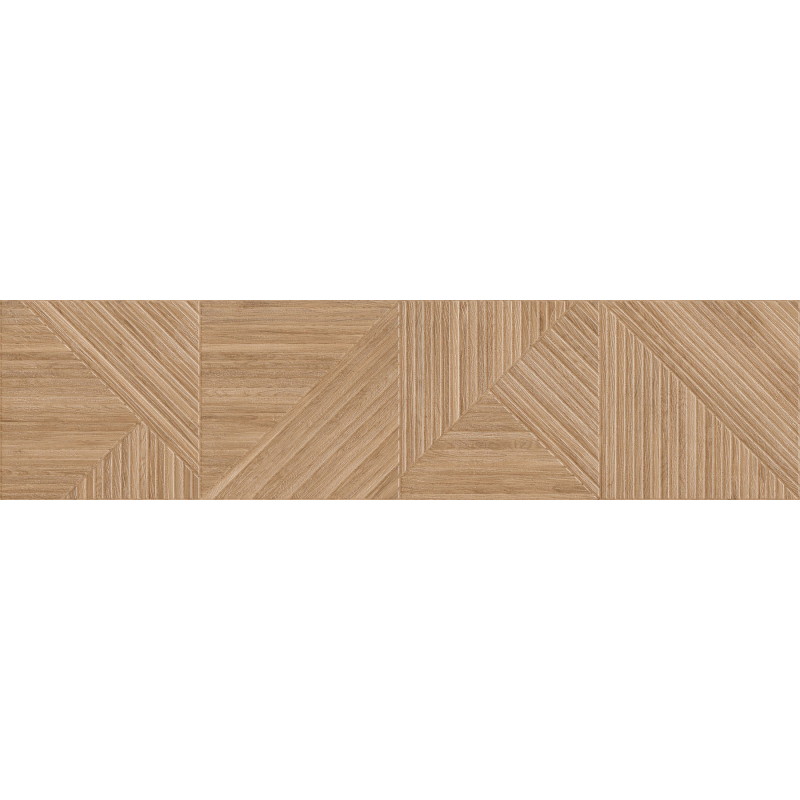 Mexen Ideal  Échantillon naturel de grès émaillé rectifié G1, carreau mural effet bois, mat - TL701-53-S