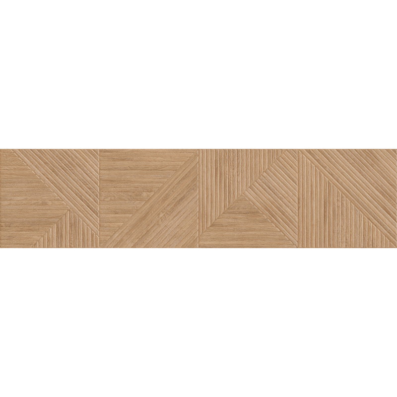 Mexen Ideal  Échantillon naturel de grès émaillé rectifié G1, carreau mural effet bois, mat - TL701-53-S