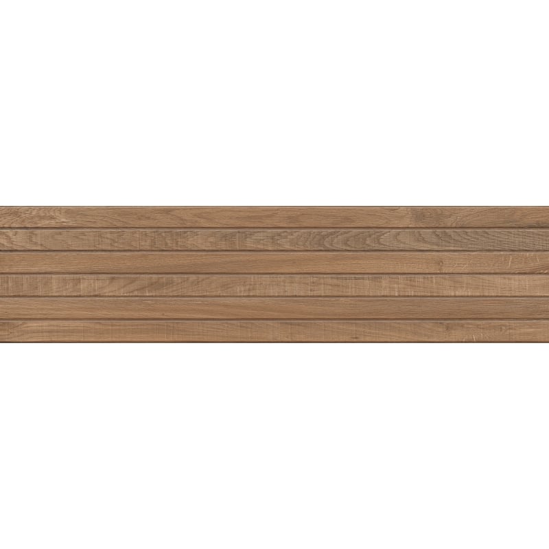 Mexen Western Wood Bruno échantillon de grès émaillé rectifié G1, carreau mural effet bois, mat - TL702-51-S