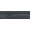 Mexen Western Wood Nero échantillon de grès émaillé rect. G1, carreau mural aspect bois, mat - TL702-58-S