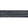 Mexen Western Wood Nero échantillon de grès émaillé rect. G1, carreau mural aspect bois, mat - TL702-58-S