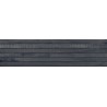 Mexen Western Wood Nero échantillon de grès émaillé rect. G1, carreau mural aspect bois, mat - TL702-58-S