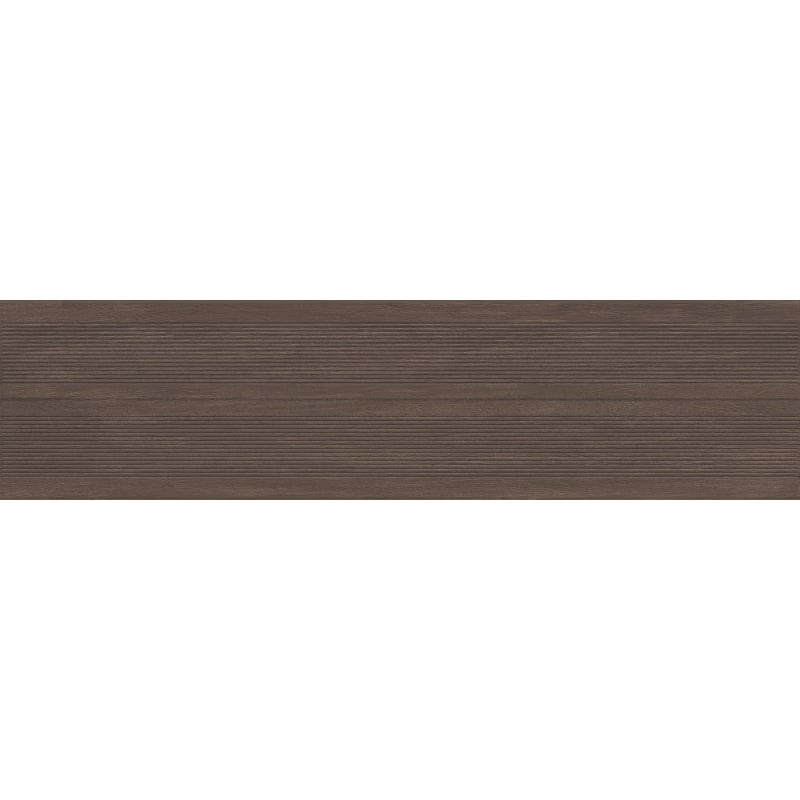 Mexen Prestige Wood Échantillon de carrelage grès émaillé rectifié Coffee G1, carreau mural aspect bois, mat - TL706-51-S