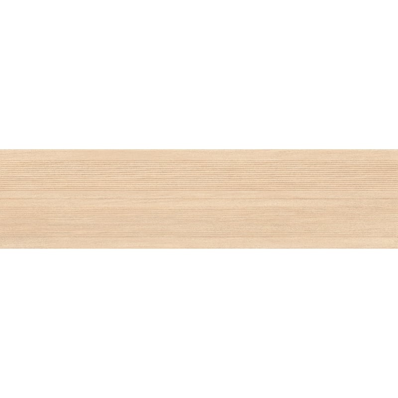Mexen Prestige Wood Crème échantillon de grès émaillé rectifié G1, carreau mural imitation bois, mat - TL706-52-S