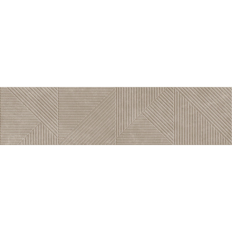 Mexen Magnifica Échantillon d'avenue taupe en grès cérame émaillé rectifié G1, carreau mural, mat - TL707-54-S