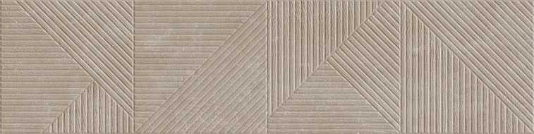 Mexen Magnifica Échantillon d'avenue taupe en grès cérame émaillé rectifié G1, carreau mural, mat - TL707-54-S