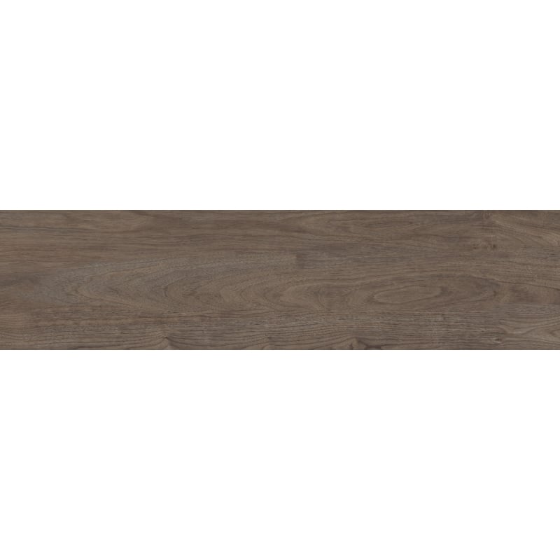 Mexen Riga Choco échantillon de grès émaillé rectifié G1, carreau effet bois pour sol et mur, mat - TL713-02-S