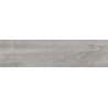 Mexen Riga Échantillon de carreau de grès émaillé rectifié gris G1, carreau aspect bois pour sol et mur, mat - TL713-04-S