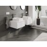 Mexen Orio armoire de salle de bain sous-vasque 50 cm avec plateau, 1 tiroir, blanc mat - 91A10-05023-1-BFC01