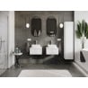 Mexen Orio armoire de salle de bain sous-vasque 50 cm avec plateau, 1 tiroir, blanc mat - 91A10-05023-1-BFC01