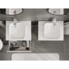 Mexen Orio meuble de salle de bains sous-lavabo 60 cm avec plateau, 1 tiroir, blanc brillant - 91A10-06023-1-BFC00