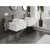 Mexen Orio armoire de salle de bain sous lavabo 60 cm avec plateau, 1 tiroir, blanc mat - 91A10-06023-1-BFC01