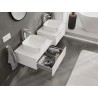 Mexen Orio armoire de salle de bain sous lavabo 60 cm avec plateau, 1 tiroir, blanc mat - 91A10-06023-1-BFC01