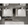 Mexen Orio armoire de salle de bains sous lavabo 60 cm avec plateau, 1 tiroir, gris mat - 91A10-06047-1-BFC62