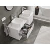 Mexen Orio armoire de salle de bain sous lavabo 60 cm avec plateau, 2 tiroirs, blanc brillant - 91A10-06047-2-BFFC00