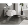 Mexen Orio meuble salle de bain sous lavabo 70 cm avec plateau, 1 tiroir, blanc mat - 91A10-07023-1-BFC01