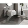 Mexen Orio armoire de salle de bain sous vasque 70 cm avec plateau, 1 tiroir, gris mat - 91A10-07023-1-BFC62