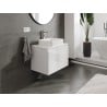 Mexen Orio meuble de salle de bains sous lavabo 70 cm avec plateau, 1 tiroir, blanc brillant - 91A10-07047-1-BFC00