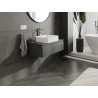 Mexen Orio meuble de salle de bain sous lavabo 80 cm avec plan, 1 tiroir, graphite mat - 91A10-08023-1-BFC66