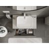 Mexen Orio armoire de salle de bain 80 cm avec plateau, 1 tiroir, gris mat - 91A10-08047-1-BFC62