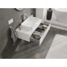 Mexen Orio meuble sous-vasque 90 cm avec plateau, 1 tiroir, blanc mat - 91A10-09023-1-BFC01