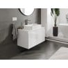 Mexen Orio meuble de salle de bain sous-lavabo 90 cm avec plateau, 1 tiroir, blanc brillant - 91A10-09047-1-BFC00