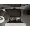 Mexen Orio meuble de salle de bains sous lavabo 90 cm avec plateau, 1 tiroir, noir mat - 91A10-09047-1-BFC71