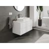 Mexen Orio meuble de salle de bain sous lavabo 90 cm avec plateau, 2 tiroirs, blanc mat - 91A10-09047-2-BFFC01