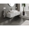 Mexen Orio armoire de salle de bain sous lavabo 120 cm avec dessus, 1 tiroir, gris mat - 91A10-12023-1-BFC62