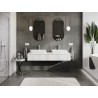 Mexen Orio meuble de salle de bain sous-lavabo 160 cm avec plan, 1 tiroir, blanc mat - 91A10-16023-1-BFC01