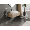 Mexen Rivel meuble de salle de bains sous lavabo 90 cm avec plateau, 1 tiroir, rainuré, chêne - 91A20-09023-1-BFC81