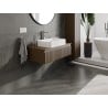 Mexen Rivel meuble de salle de bain sous-vasque 90 cm avec plateau, 1 tiroir, rainuré, noyer - 91A20-09023-1-BFC86