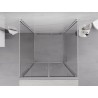 Mexen Exo-B Duo 3S cabine de douche à 3 parois pivotante 100 x 100 cm, transparent, chromé - 814-100-100-01-00-3S