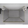 Mexen Exo-F 3S cabine de douche pliante 3 côtés 110 x 80 cm, transparent, doré - 816-110-080-50-00-3S