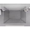 Mexen Exo-R 3S cabine de douche 3 parois pivotante 150 x 85 cm, transparent, chromé - 819-150-085-01-00-3S