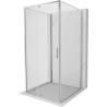 Mexen Exo-3S cabine de douche à 3 parois pivotante 110 x 110 cm, transparent, chrome - 819-110-110-01-00-3S