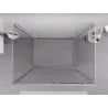 Mexen Exo-3S cabine de douche à 3 parois coulissante 105 x 120 cm, transparent, chrome - 8151-105-120-01-00-3S