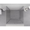 Mexen Exo-S 3S cabine de douche 3 parois coulissante 120 x 120 cm, transparent, chrome - 8151-120-120-01-00-3S